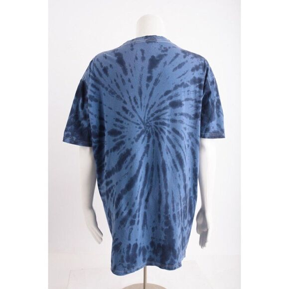 Disney Mens Toy Story Forky T-Shirt Tie Dye XL Blue short sleeved - Picture 5 of 6